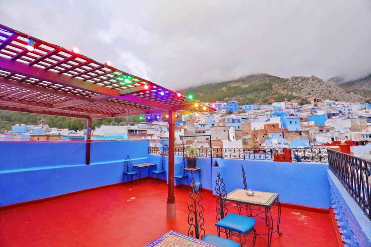 Aymane Rooftop Budget Panoramic Hotel Chefchaouen Εξωτερικό φωτογραφία