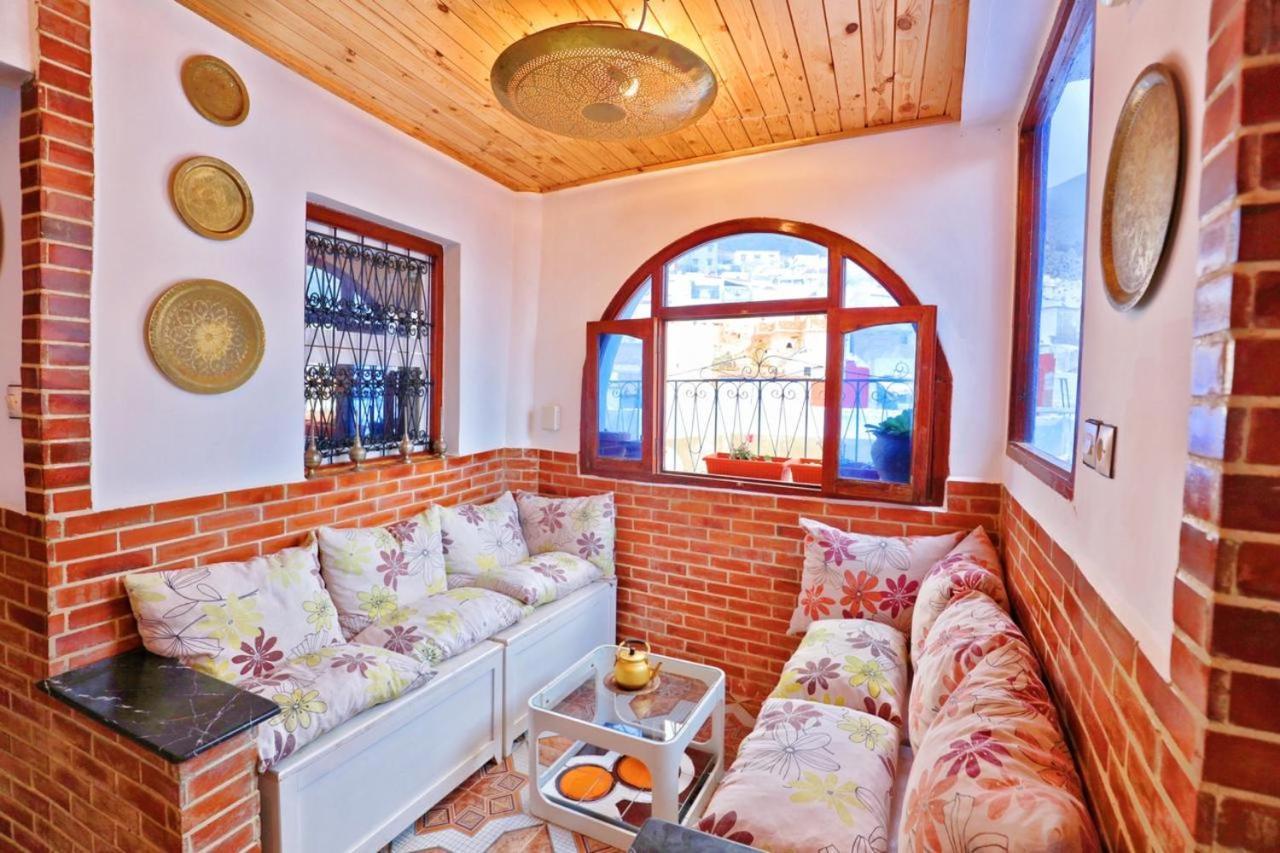 Aymane Rooftop Budget Panoramic Hotel Chefchaouen Εξωτερικό φωτογραφία