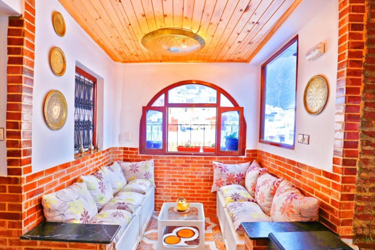 Aymane Rooftop Budget Panoramic Hotel Chefchaouen Εξωτερικό φωτογραφία