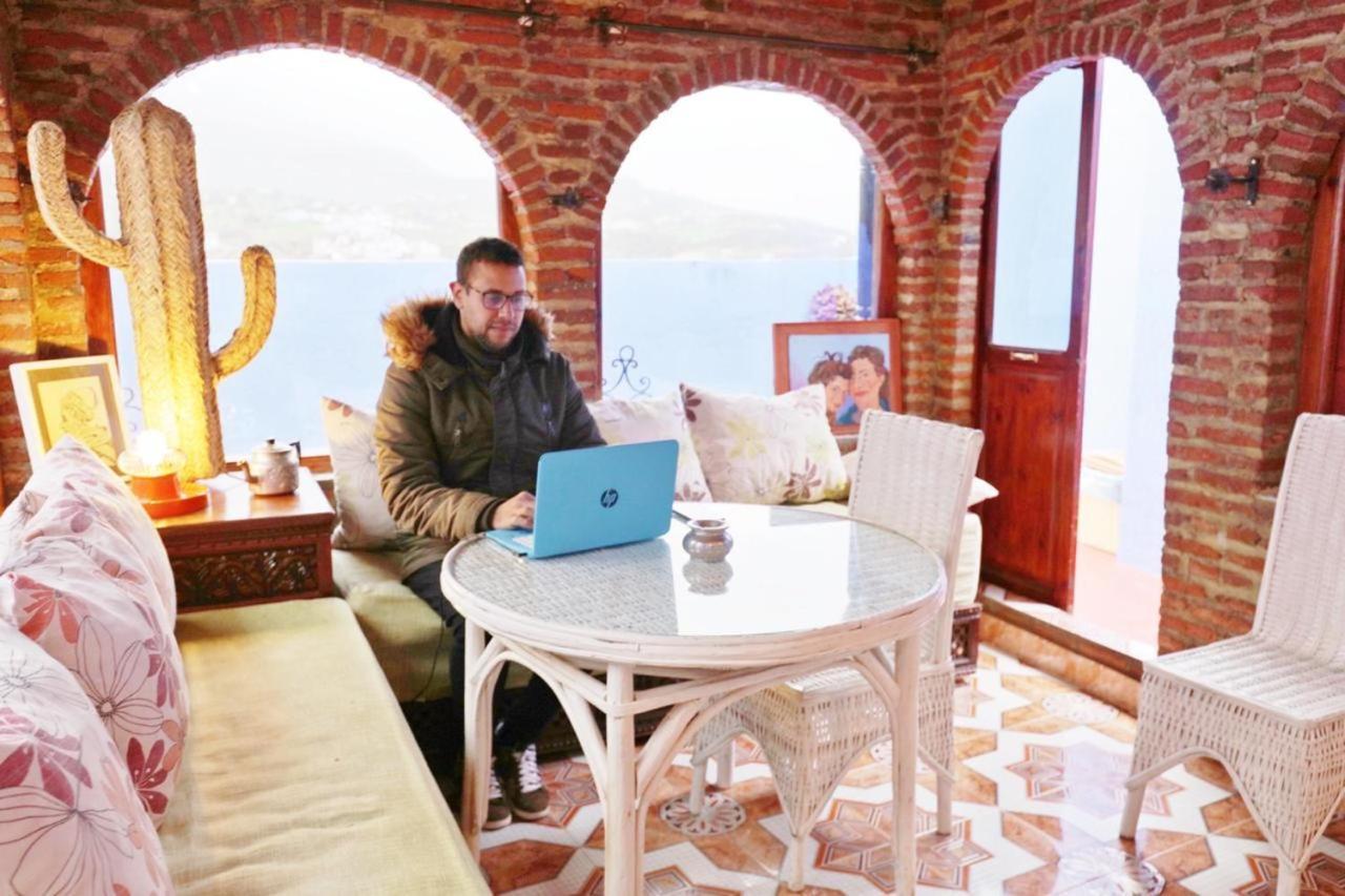Aymane Rooftop Budget Panoramic Hotel Chefchaouen Εξωτερικό φωτογραφία