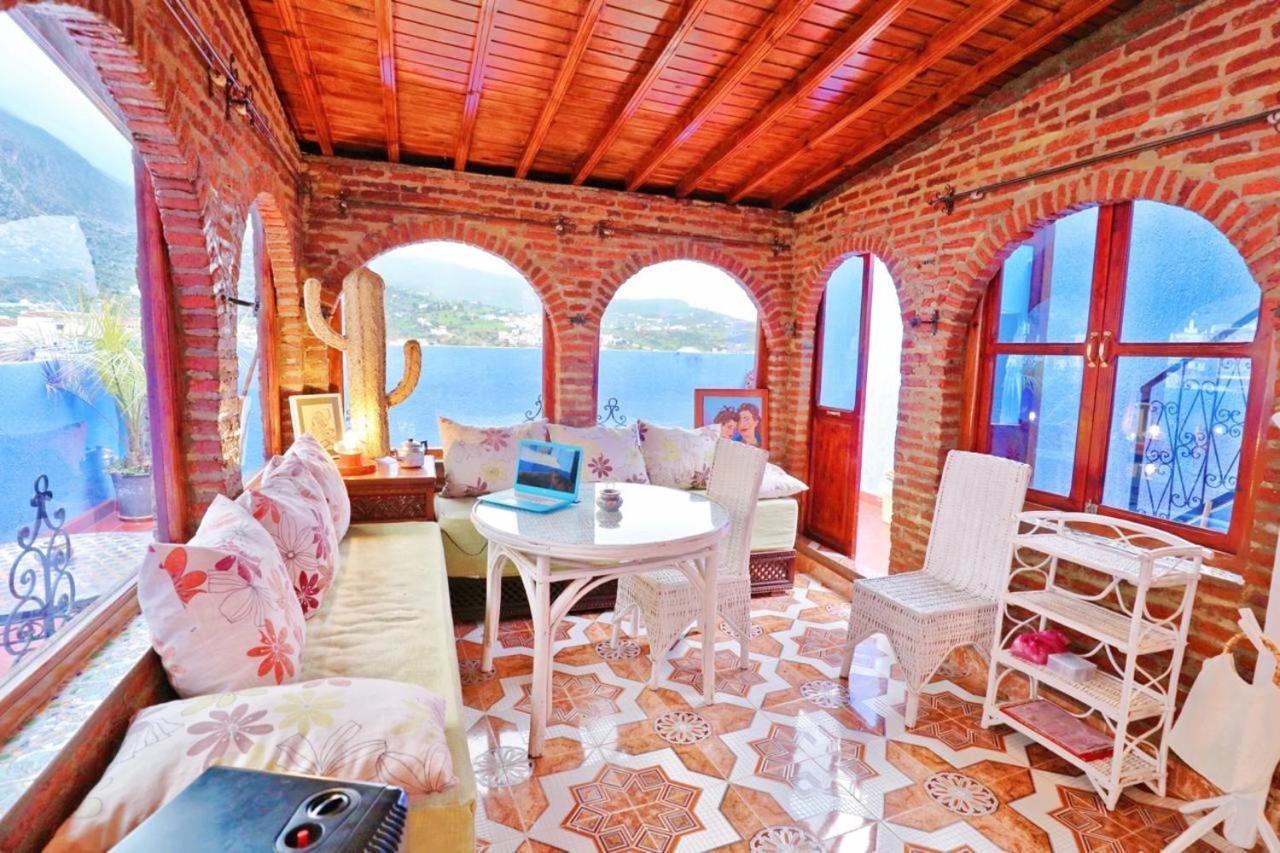 Aymane Rooftop Budget Panoramic Hotel Chefchaouen Εξωτερικό φωτογραφία